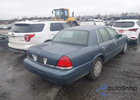 2008 Ford Crown Victoria Police/Police Interceptor from USA, damaged, VIN 2FAHP71VX8X114592